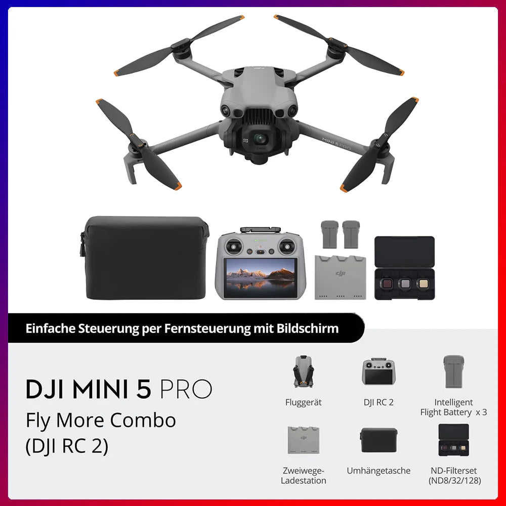 DJI Mini 5 Pro Camera Drone With Advanced 4K Imaging System