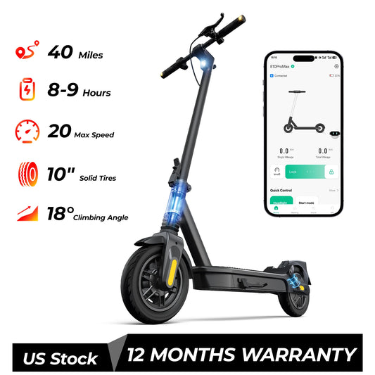 HeroPick 500W Electric Scooter Foldable Dual Suspension Adult Commuter