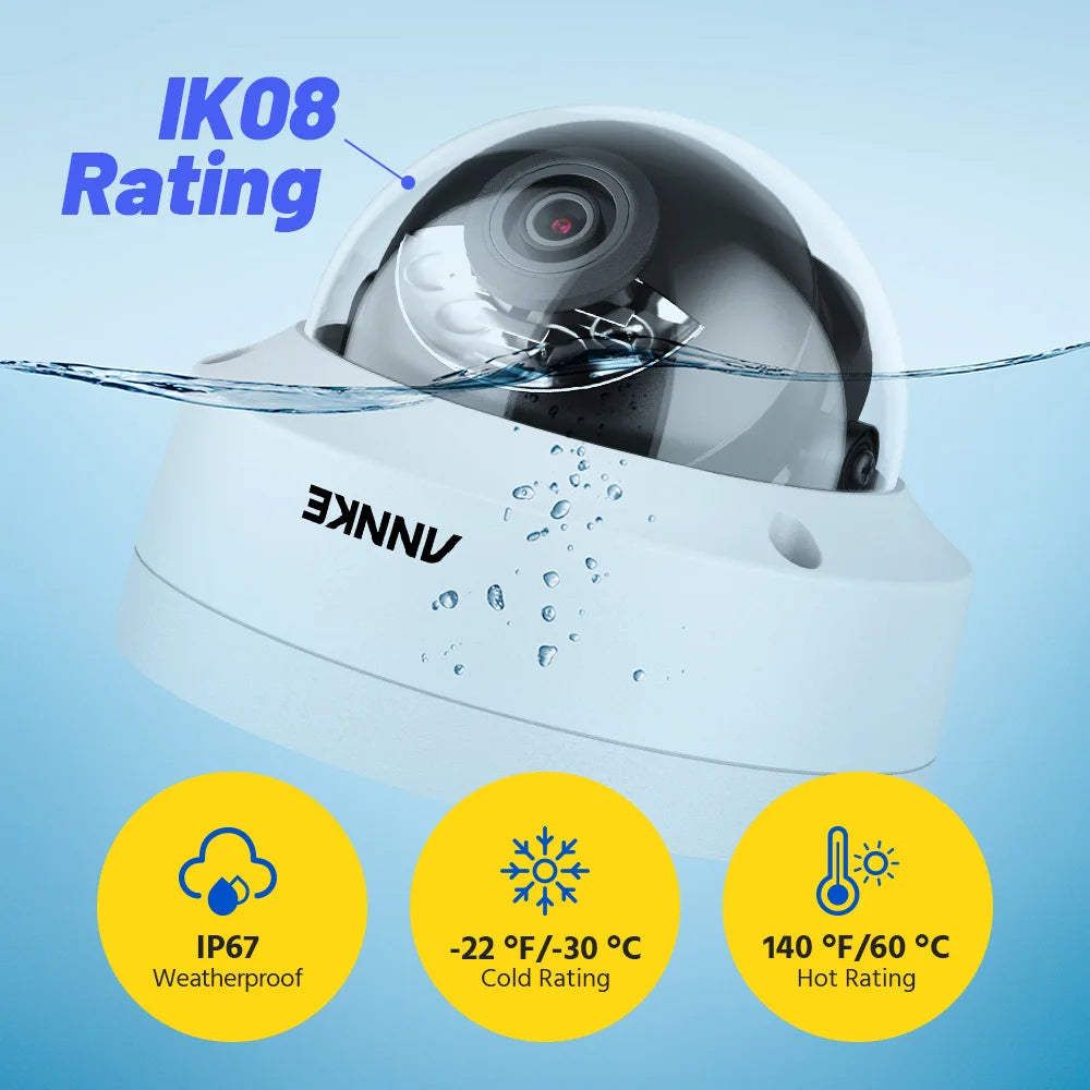 Annke C800 4K PoE Outdoor Security Camera With Dual Smart Lights