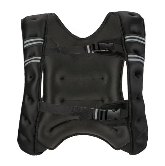 Unisex Adjustable Weighted Vest For Fitness And Training Workouts