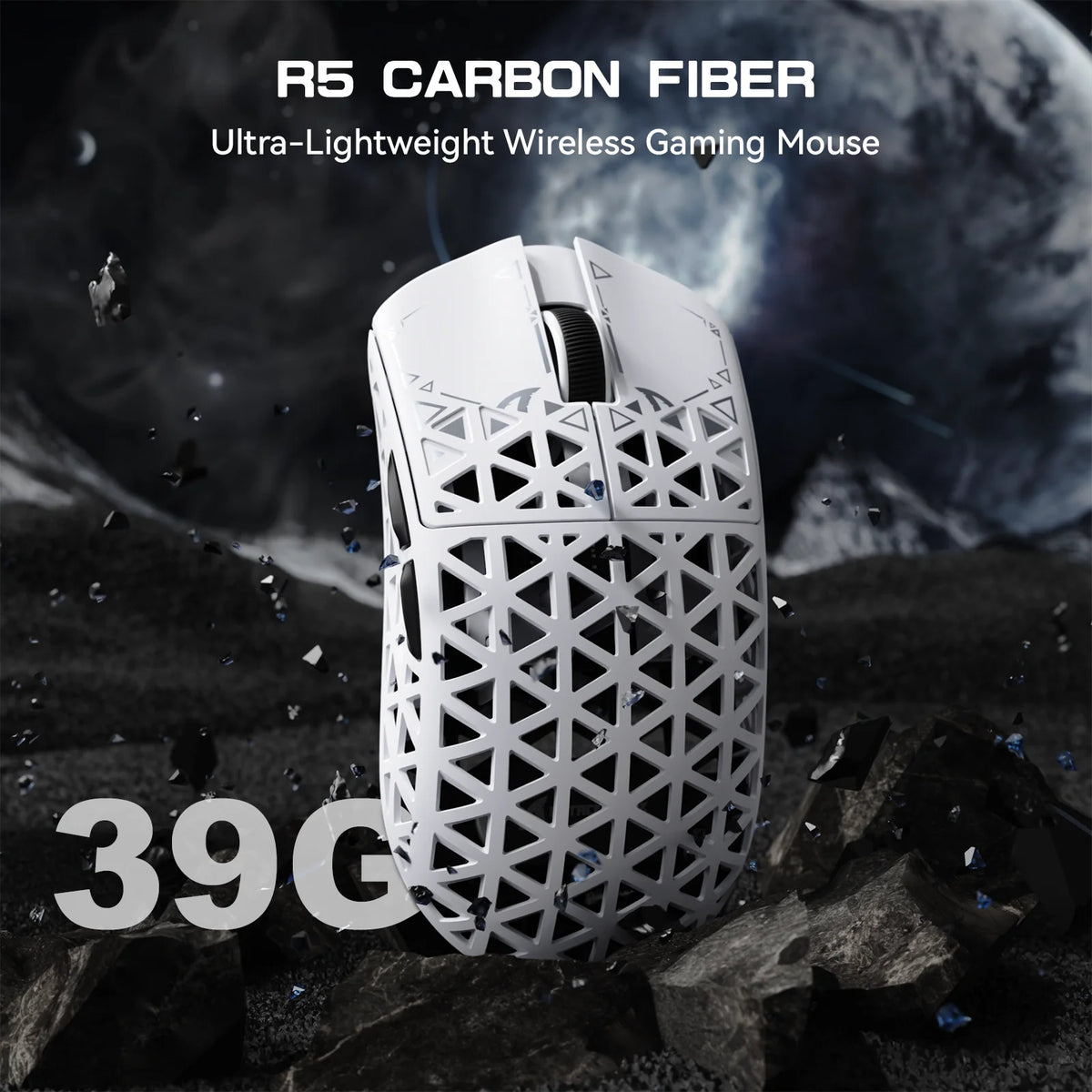 Attack Shark R5 Ultra Wireless Gaming Mouse 8K 42000DPI Superlight