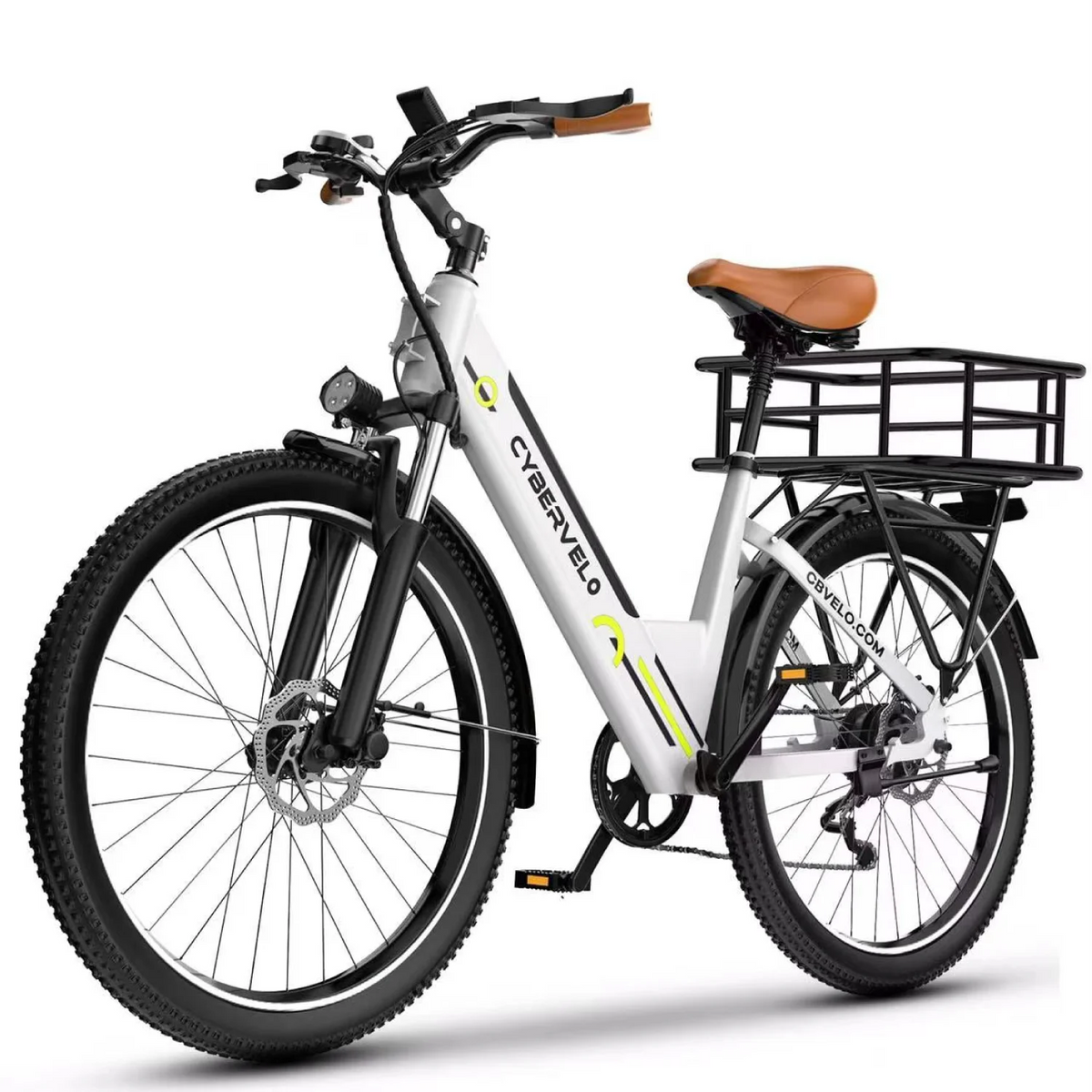 Cybervelo Urban Commute Step Thru Electric Bike 1000W Motor
