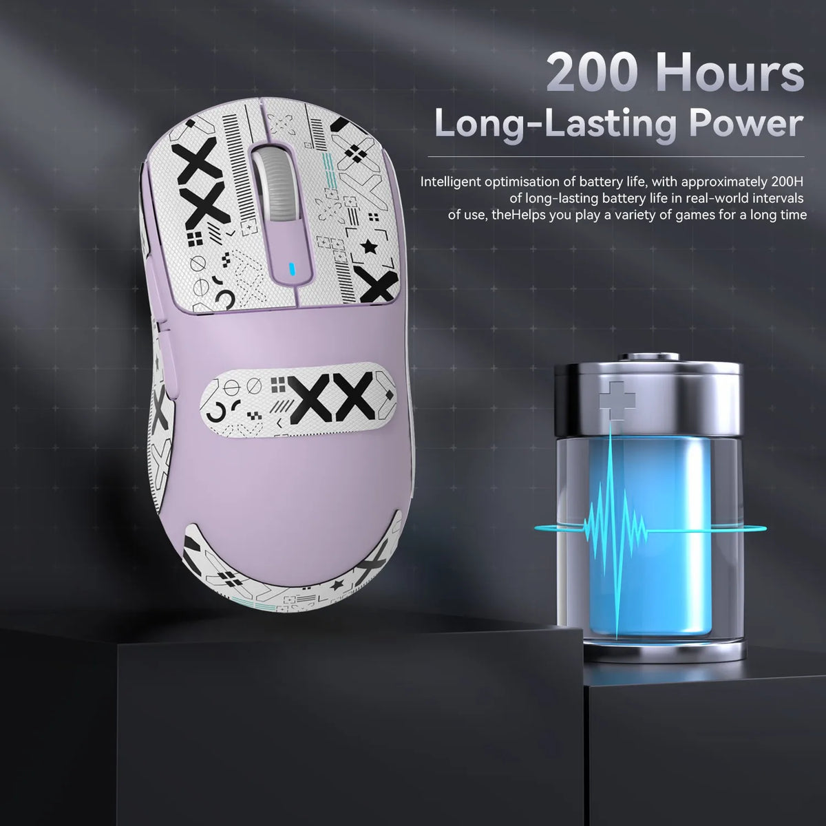 Attack Shark X3 Tri Mode 26000 DPI Wireless Gaming Mouse