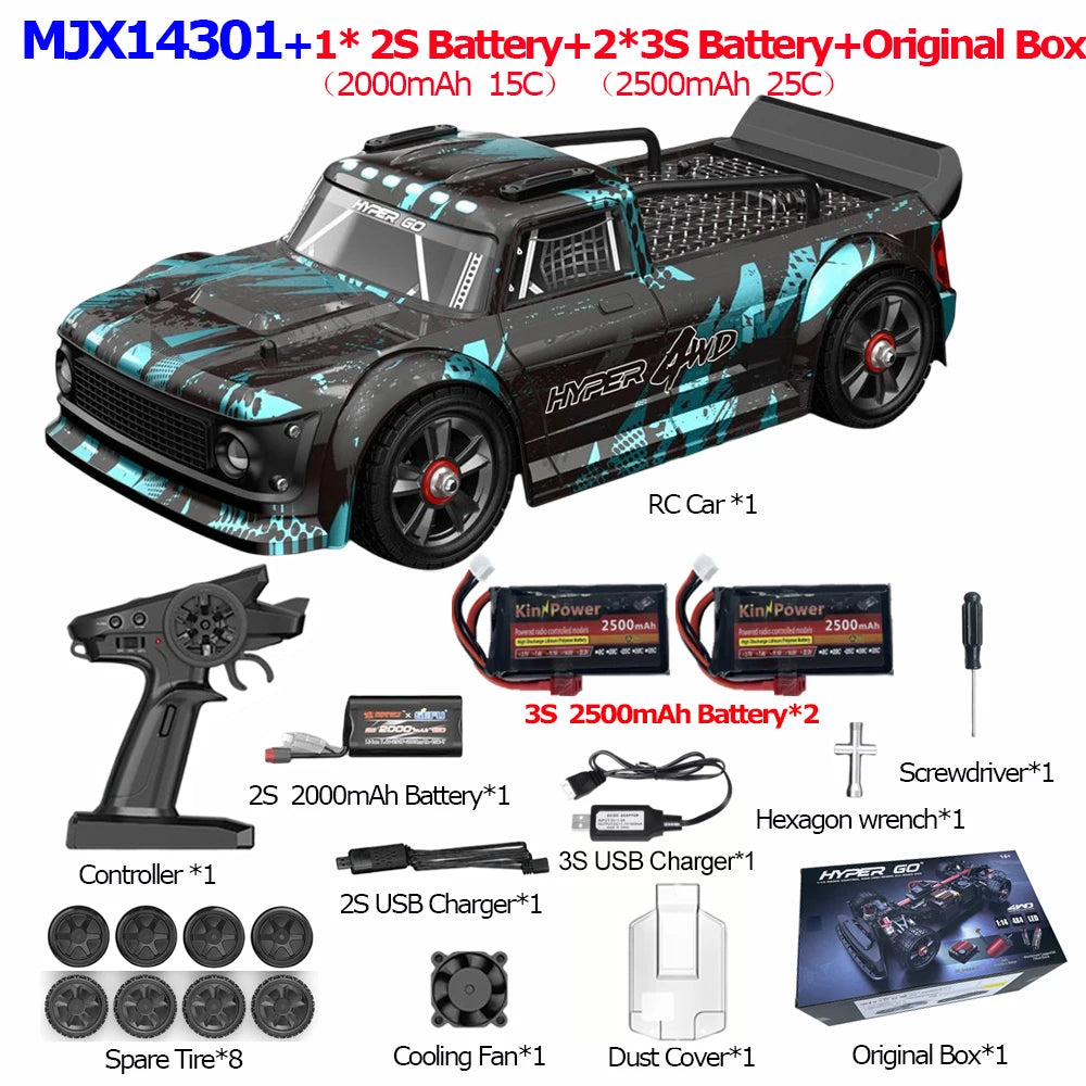 Jyscend Brushless 4WD High Speed Off Road Remote Control Car
