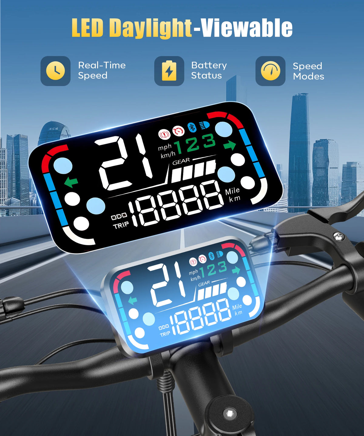 Freeboy H14 Foldable Electric Scooter With Dual Disc Brakes And Seat