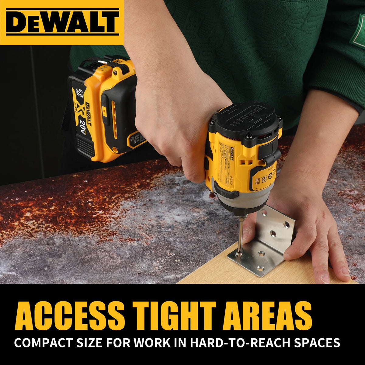 DeWalt DCF850 20V Lithium Ion Cordless Impact Wrench High Torque