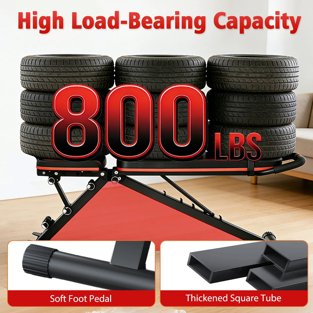 Adjustable Foldable Dumbbell Bench for Strength Training