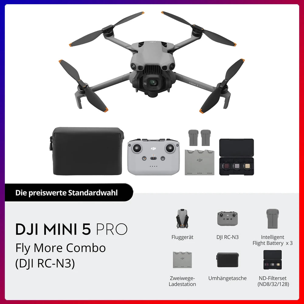 DJI Mini 5 Pro Camera Drone With Advanced 4K Imaging System