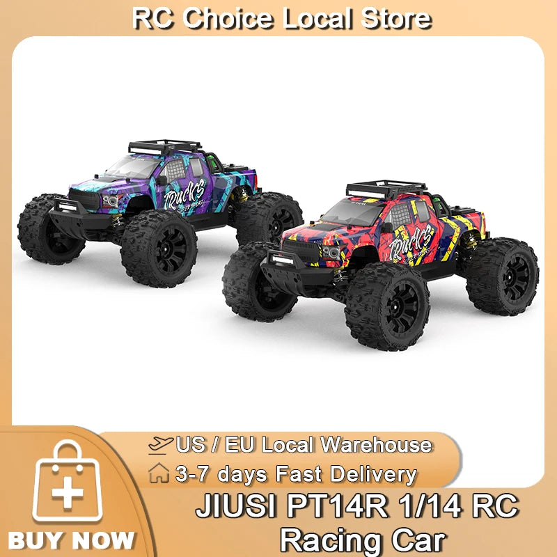 JIUSI PT14R V3 Brushless 4WD Remote Control Racing Truck