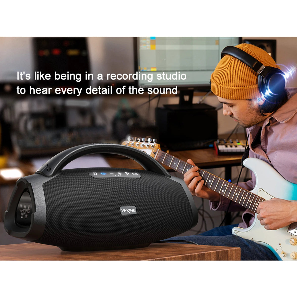 W-KING X20 200W Portable Bluetooth Speaker IPX7 Waterproof Outdoor Boombox