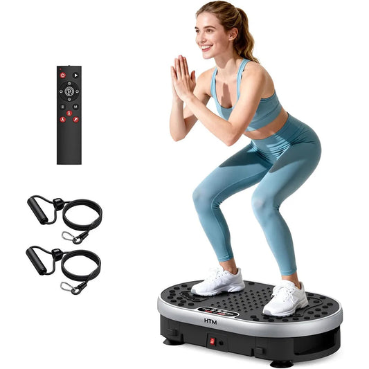 HTM Vibration Plate Exercise Machine With Remote Control