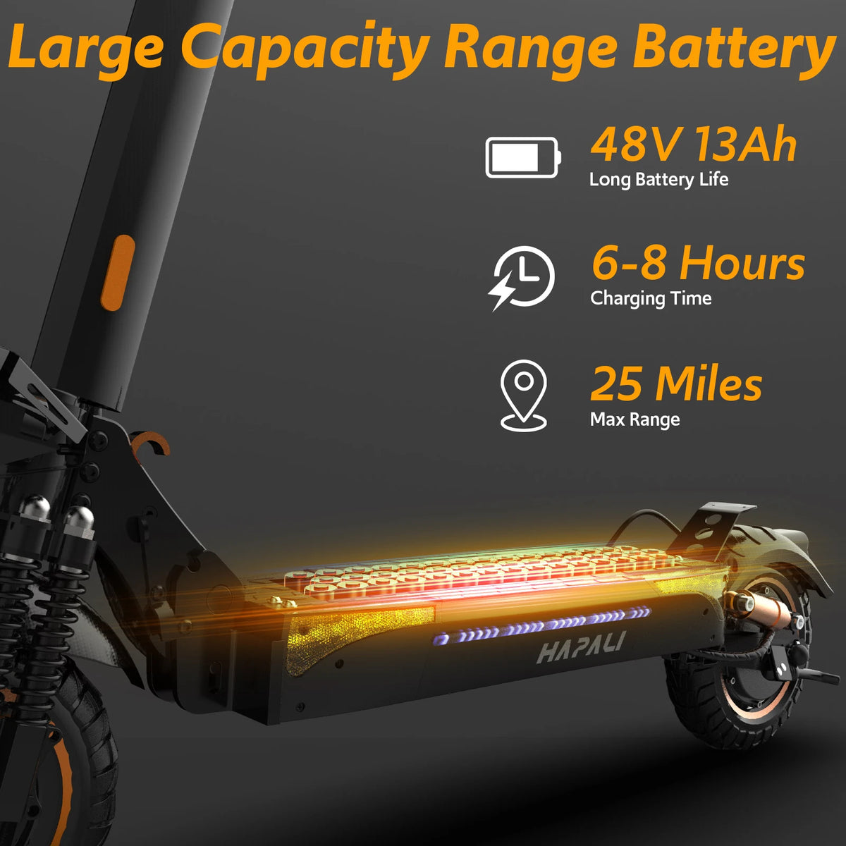 Osboo Off Road Electric Scooter With Double Suspension 1200W Motor