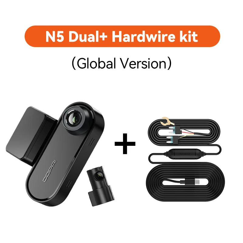 Ddpai N5 Dual 4K Dash Camera Front And Rear Video Recorder